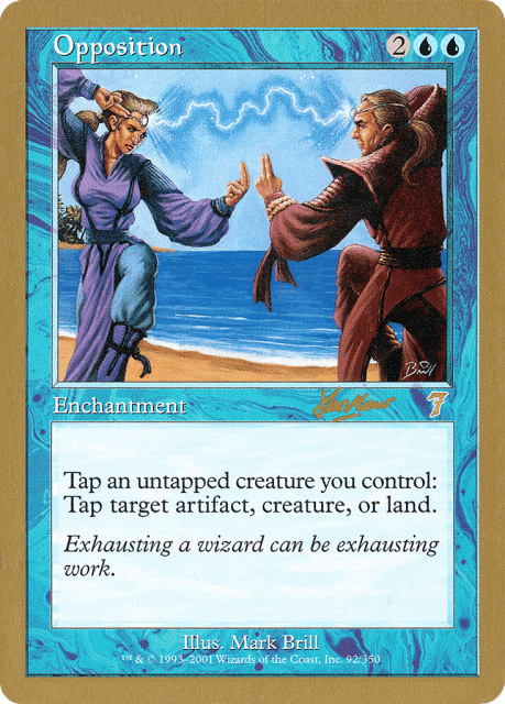 Opposition (shh92) — World Championship Decks 2002