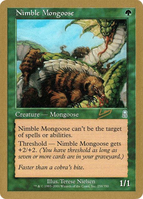 Nimble Mongoose (rl258) — World Championship Decks 2002