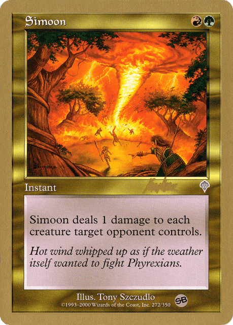 Simoon (bk272sb) — World Championship Decks 2002
