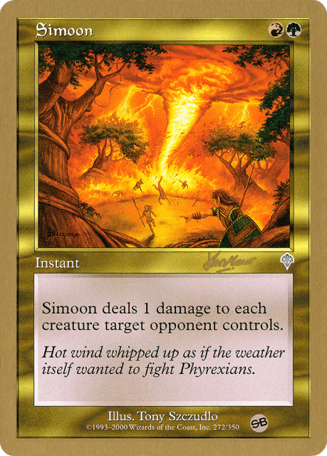 Simoon (shh272sb) — World Championship Decks 2002