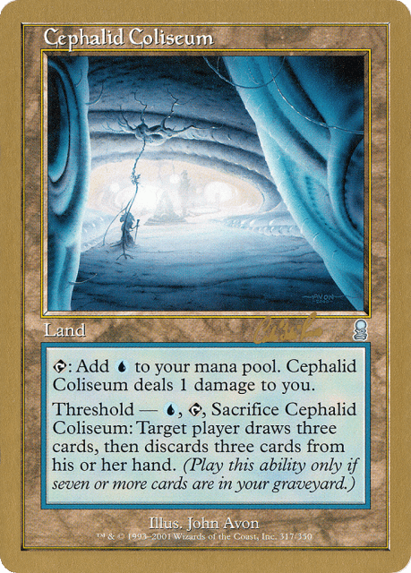 Cephalid Coliseum (cr317) — World Championship Decks 2002