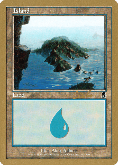 Island (cr335) — World Championship Decks 2002