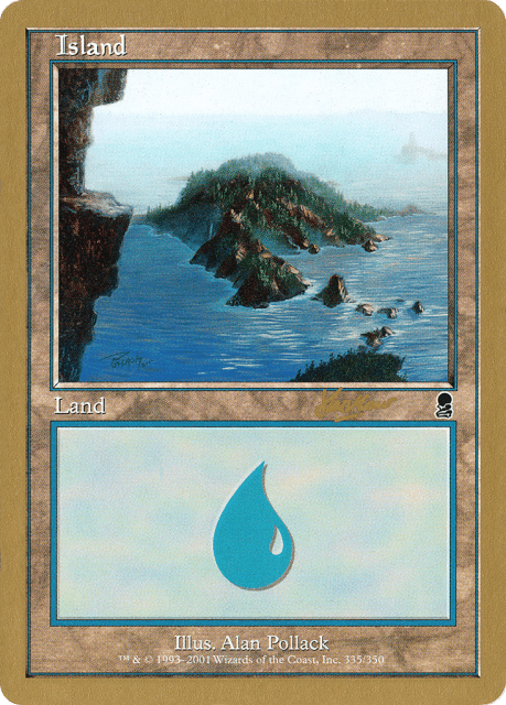 Island (shh335) — World Championship Decks 2002