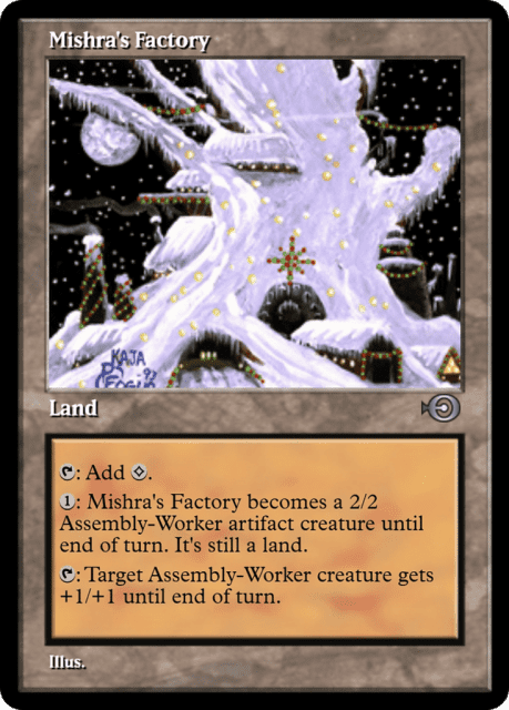 Mishra's Factory (221) — Magic Online Promos