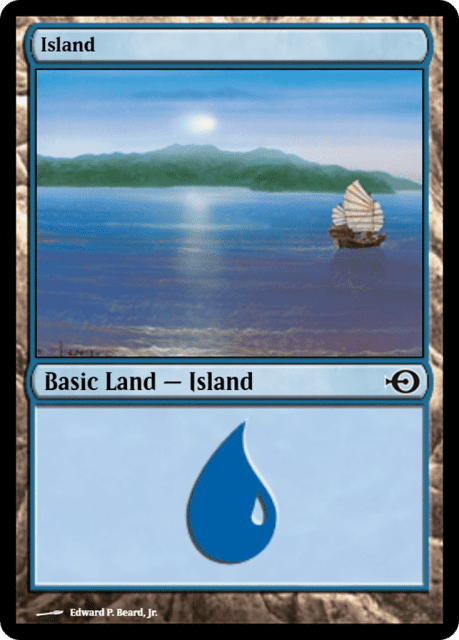 Island (249) — Magic Online Promos