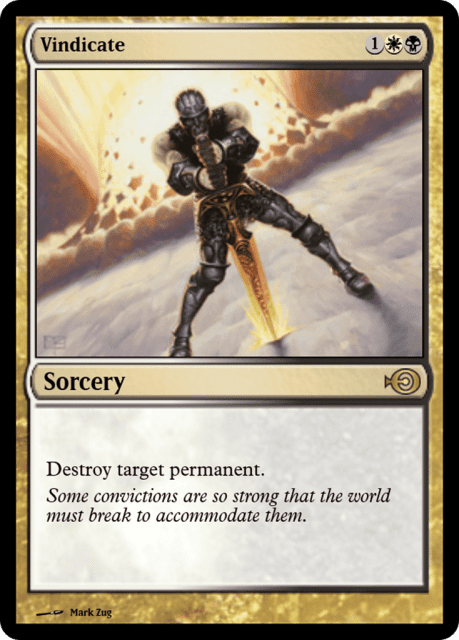Vindicate (31391) — Magic Online Promos