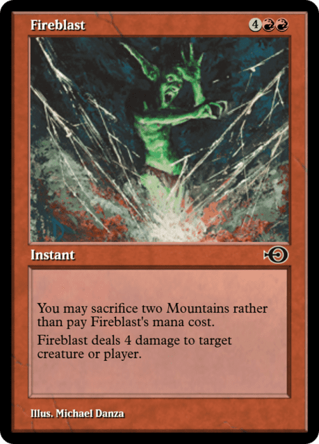 Fireblast (31401) — Magic Online Promos