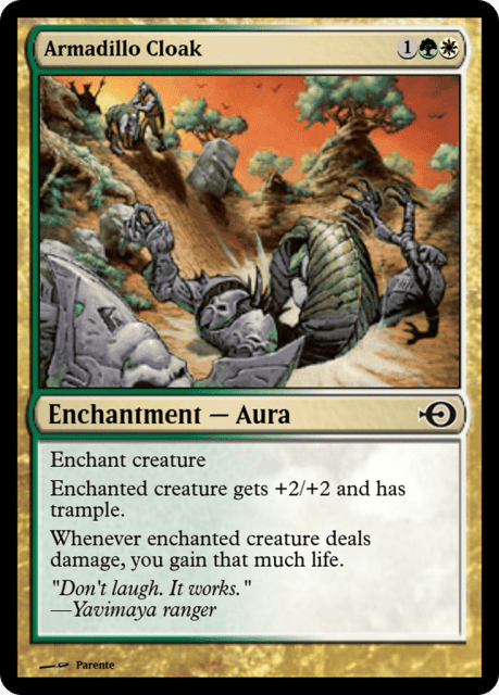 Armadillo Cloak (31455) — Magic Online Promos