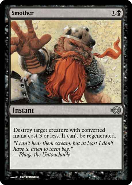 Smother (31475) — Magic Online Promos