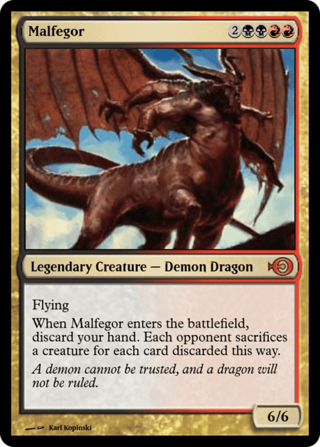 Malfegor (31971) — Magic Online Promos