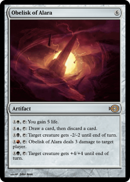 Obelisk of Alara (31973) — Magic Online Promos