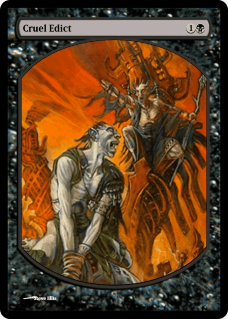 Cruel Edict (35062) — Magic Online Promos