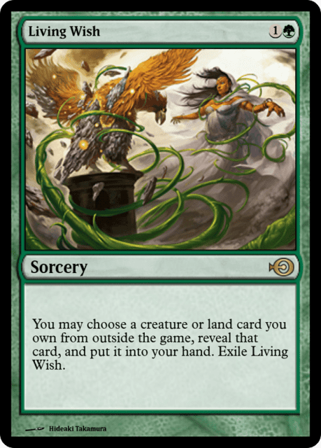 Living Wish (35068) — Magic Online Promos