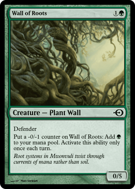 Wall of Roots (35114) — Magic Online Promos