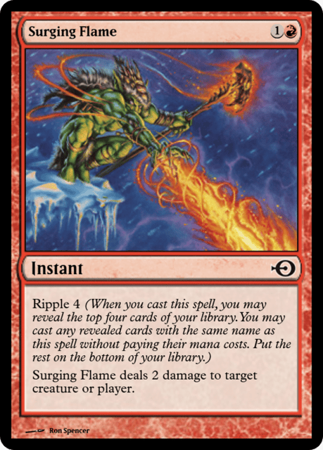 Surging Flame (35178) — Magic Online Promos