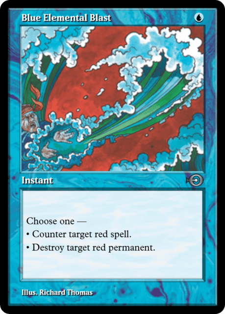Blue Elemental Blast (35924) — Magic Online Promos