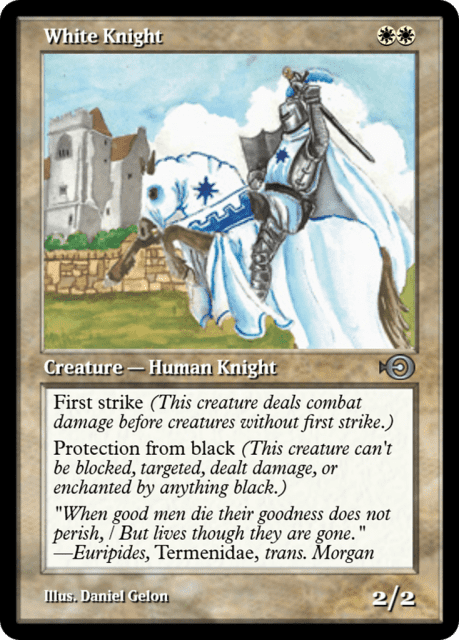 White Knight (35950) — Magic Online Promos