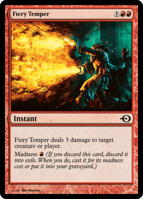 Fiery Temper (35978) — Magic Online Promos