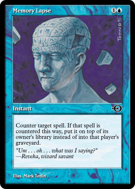 Memory Lapse (35986) — Magic Online Promos