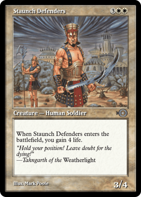 Staunch Defenders (36064) — Magic Online Promos