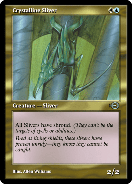 Crystalline Sliver (36070) — Magic Online Promos