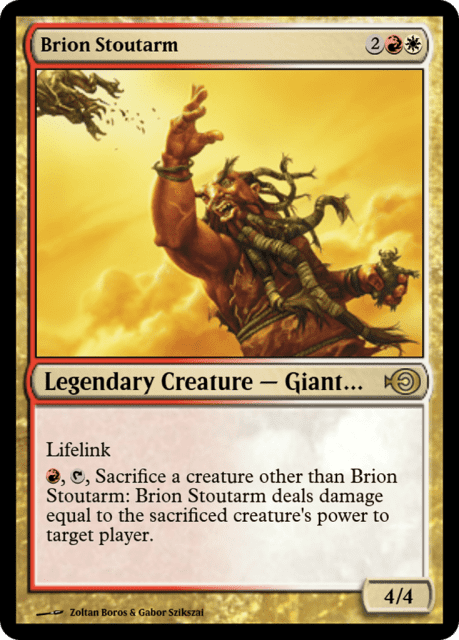 Brion Stoutarm (36096) — Magic Online Promos