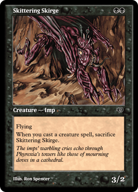 Skittering Skirge (36126) — Magic Online Promos