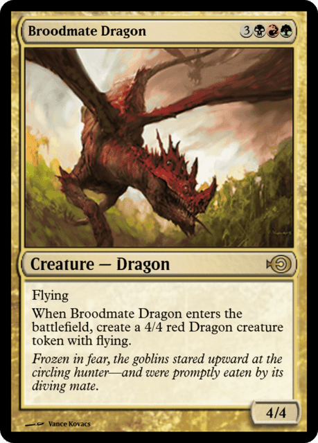 Broodmate Dragon (36148) — Magic Online Promos