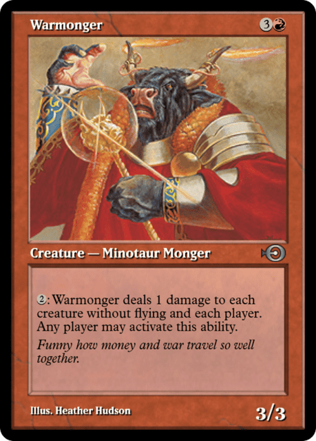 Warmonger (36152) — Magic Online Promos