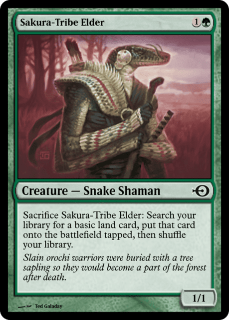 Sakura-Tribe Elder (36200) — Magic Online Promos