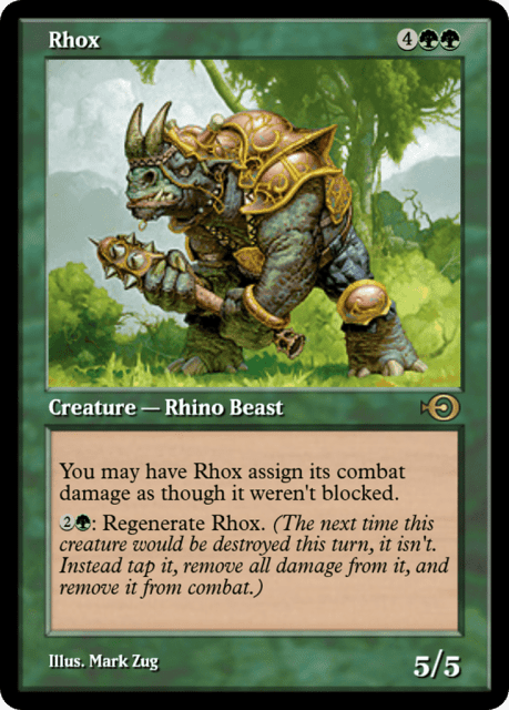 Rhox (36204) — Magic Online Promos