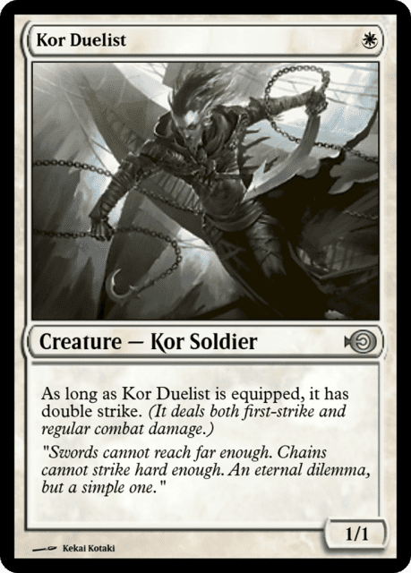Kor Duelist (36212) — Magic Online Promos