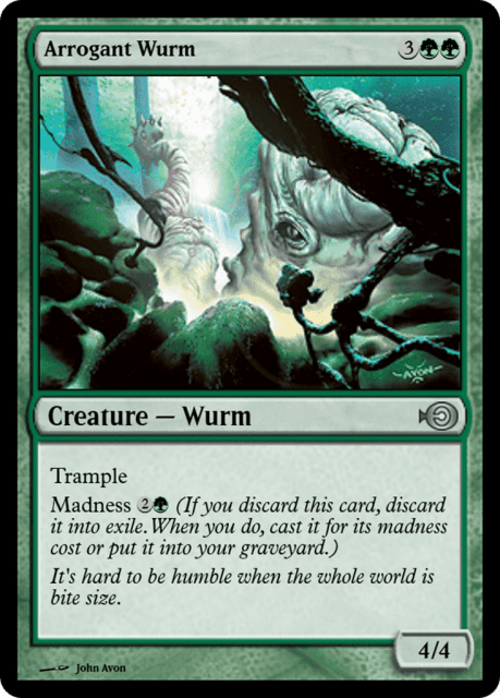 Arrogant Wurm (36246) — Magic Online Promos