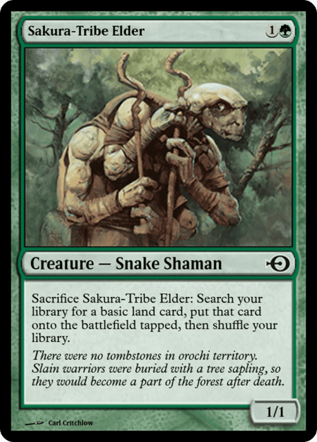 Sakura-Tribe Elder (36282) — Magic Online Promos