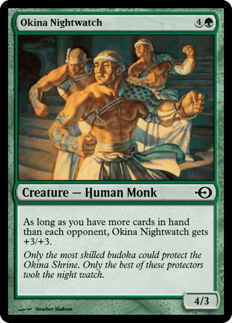 Okina Nightwatch (36290) — Magic Online Promos
