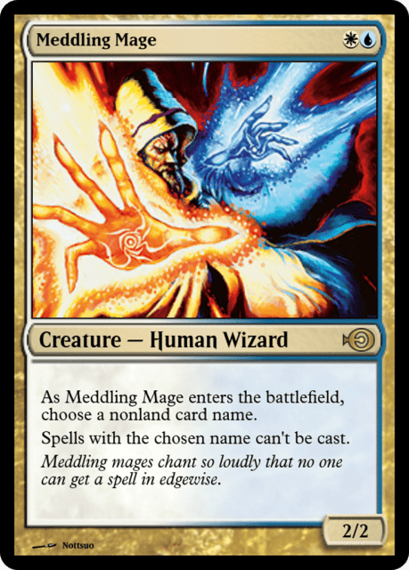 Meddling Mage (36304) — Magic Online Promos
