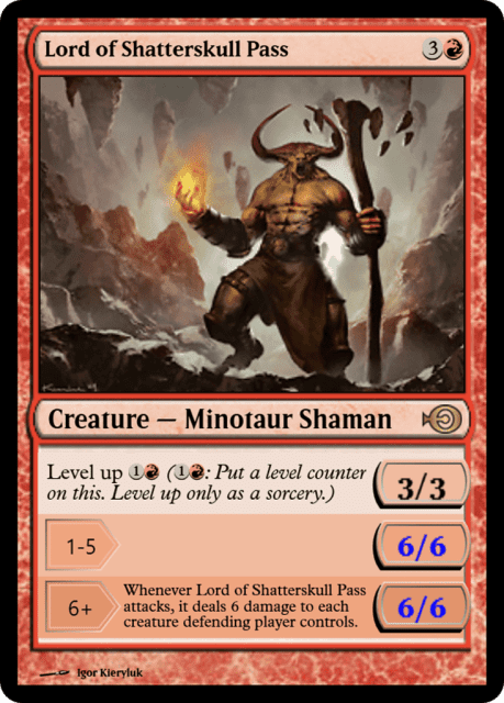 Lord of Shatterskull Pass (36871) — Magic Online Promos
