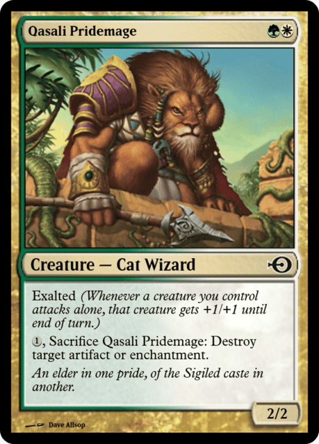 Qasali Pridemage (37608) — Magic Online Promos
