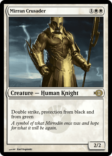 Mirran Crusader (39636) — Magic Online Promos