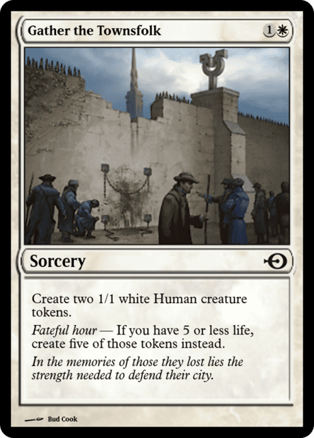 Gather the Townsfolk (43511) — Magic Online Promos