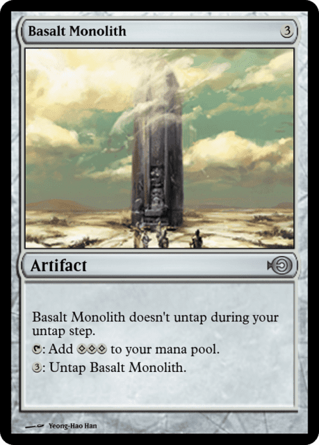 Basalt Monolith (43602) — Magic Online Promos