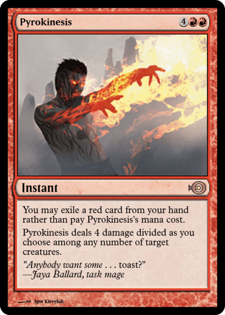Pyrokinesis (43640) — Magic Online Promos