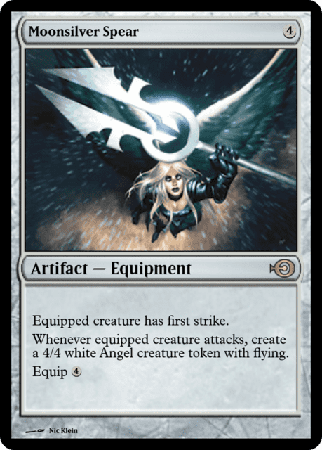 Moonsilver Spear (44311) — Magic Online Promos