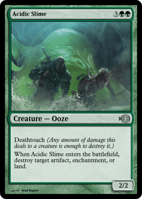 Acidic Slime (45199) — Magic Online Promos