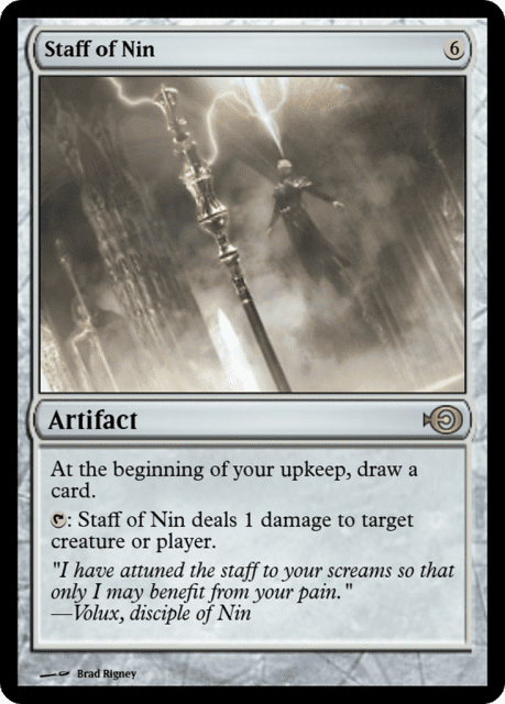 Staff of Nin (45213) — Magic Online Promos
