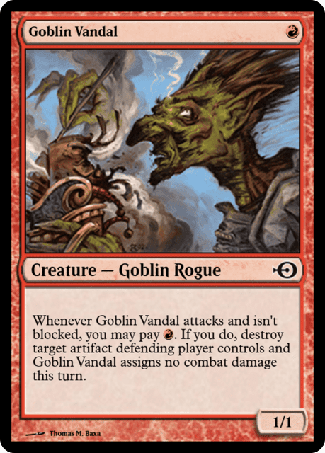 Goblin Vandal (46916) — Magic Online Promos