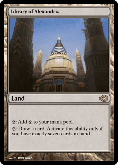 Library of Alexandria (46940) — Magic Online Promos