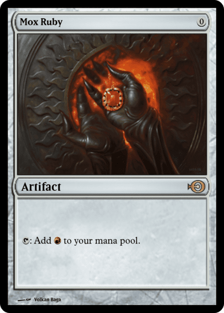 Mox Ruby (46952) — Magic Online Promos