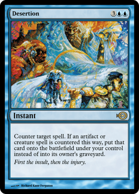 Desertion (47967) — Magic Online Promos