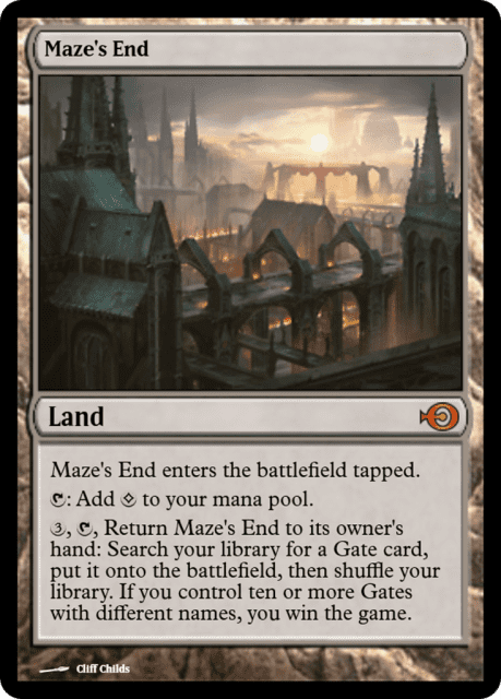 Maze's End (48572) — Magic Online Promos